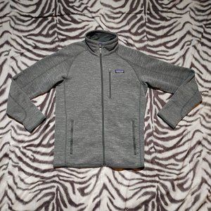 Patagonia Better Sweater full zip jacket size M gray